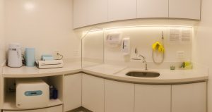 Sala de Esterilização da Clínica de Odontologia StudioUno em Brasília DF